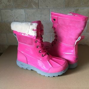 UGG BOOTS BUTTE PINK WINTER SNOW BOOTS